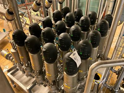 Imagen general de Alfa laval pneumatic valve station